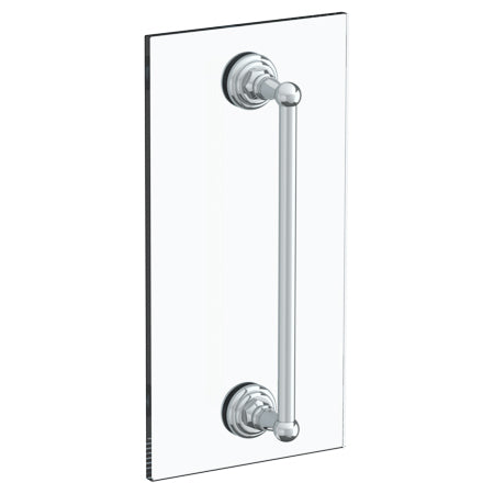 18” Shower Door Pull/ Glass Mount Towel Bar