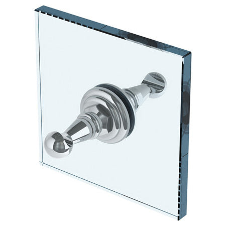 Double Shower Door Knob/ Glass Mount Hook