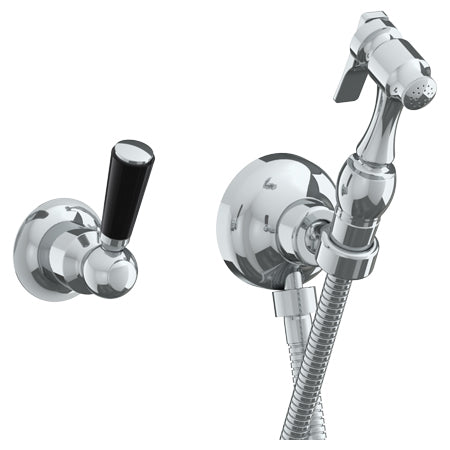 Wall Mounted Bidet Spray Set & Progressive Mixer With 49" Hose