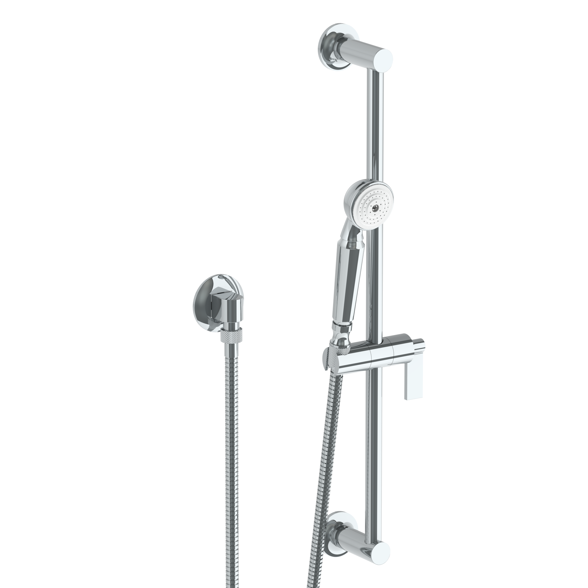 Positioning Bar Shower Kit With Hand Shower And 69" Hose