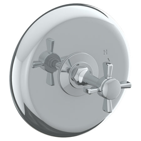 Wall Mounted Pressure Balance Shower Trim, 7" Dia.