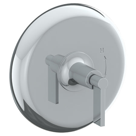 Wall Mounted Pressure Balance Shower Trim, 7" dia.