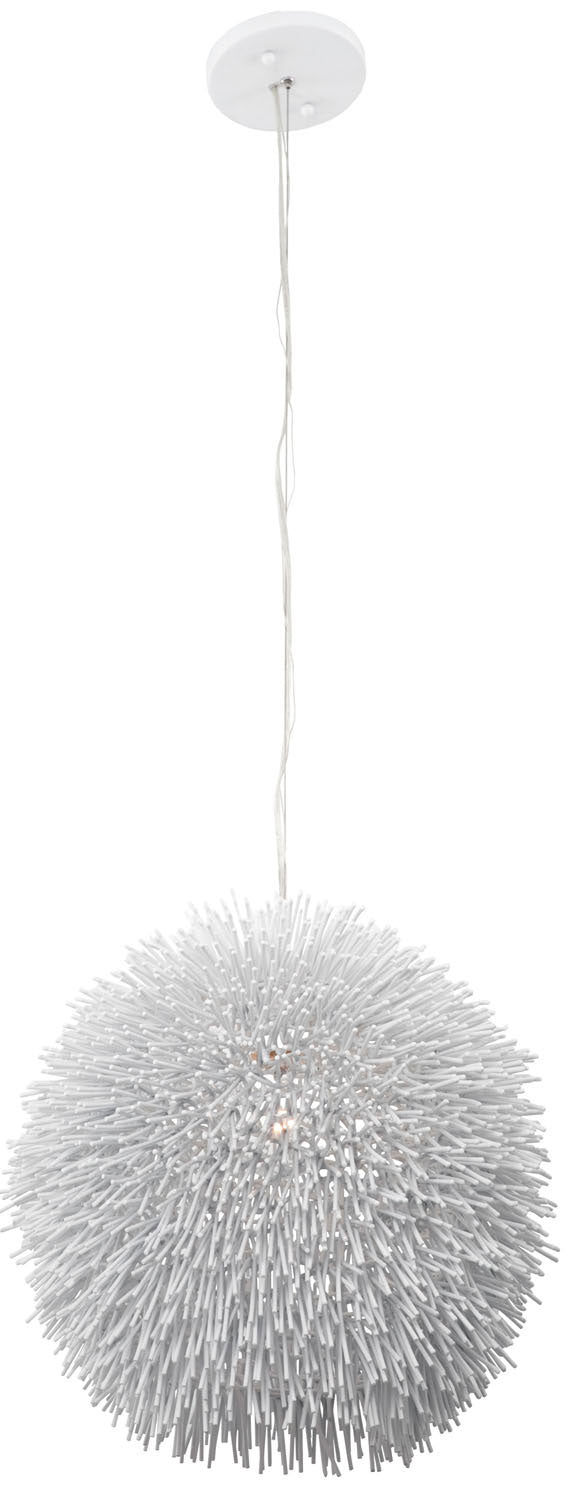 Varaluz - 169P01WH - One Light Pendant - Urchin - White