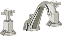 California Faucets - 3402ZBF-PN - 8" Widespread Lavatory Faucet with Completely Finished ZeroDrain - Polished Nickel (PVD) - Cardiff