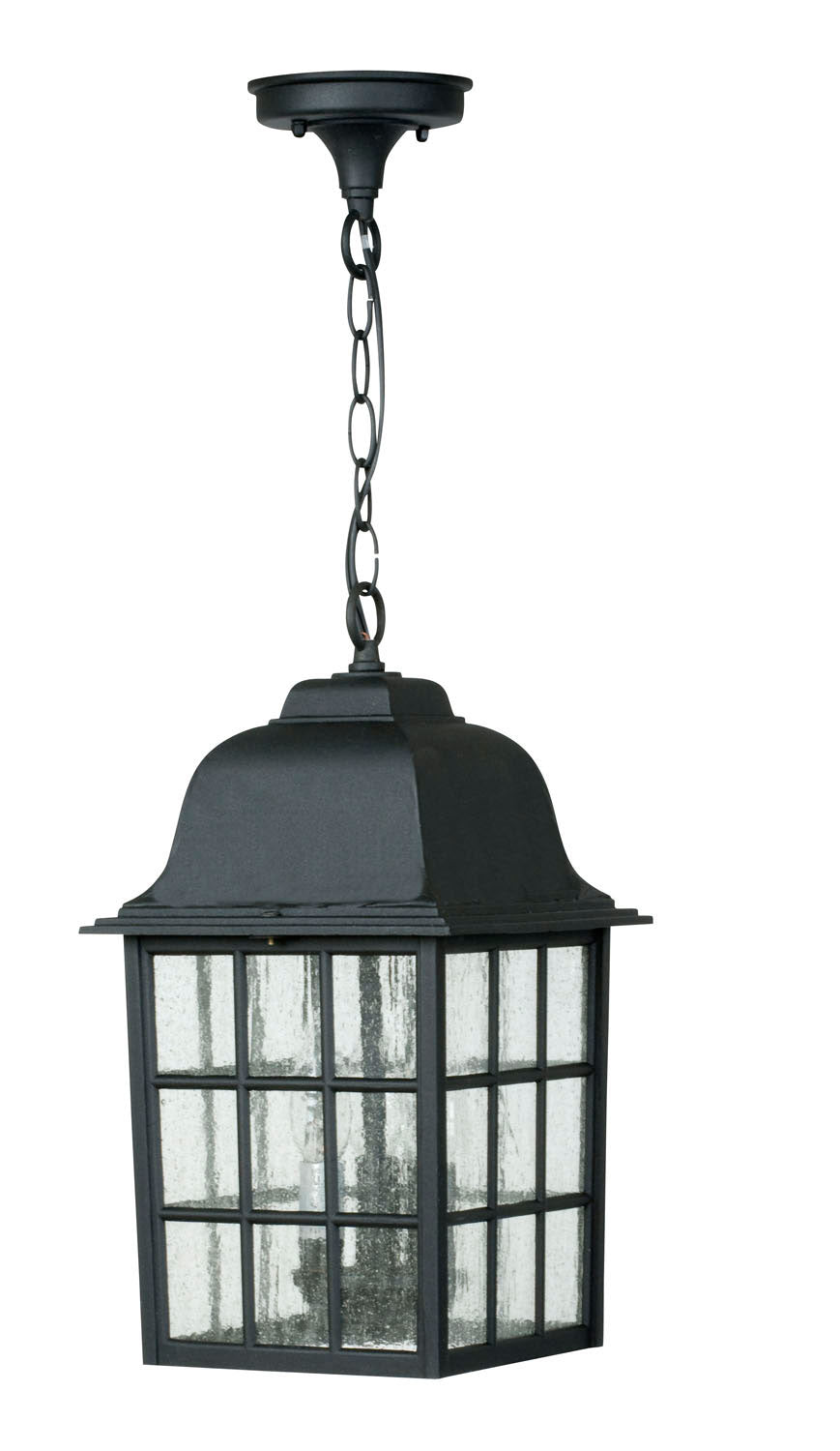 Craftmade - Z571-TB - Grid Cage Cast Three Light Pendant in Textured Black Finish - Grid Cage Cast