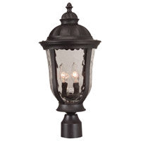 Craftmade - Z6025-OBO - Frances Three Light Post Mount in Oiled Bronze (Outdoor) Finish - Frances