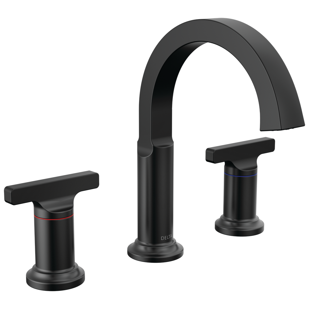 Delta Tetra™: Two Handle Widespread Bathroom Faucet