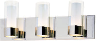 Maxim - 23073CLFTPC - Three Light Bath Vanity - Silo - Polished Chrome