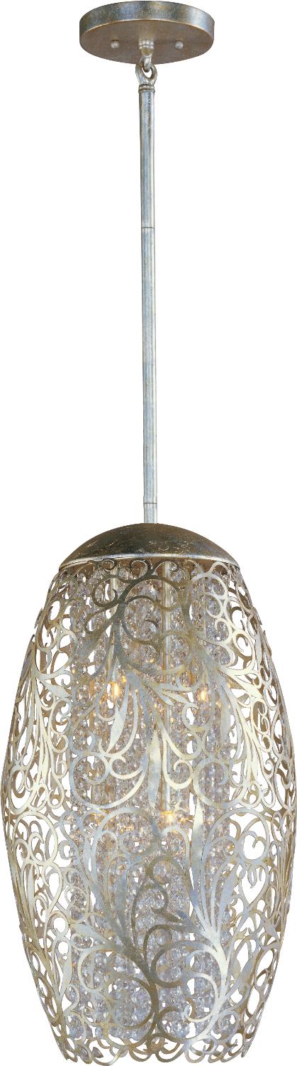 Maxim - 24151BCGS - LED Pendant - Arabesque - Golden Silver