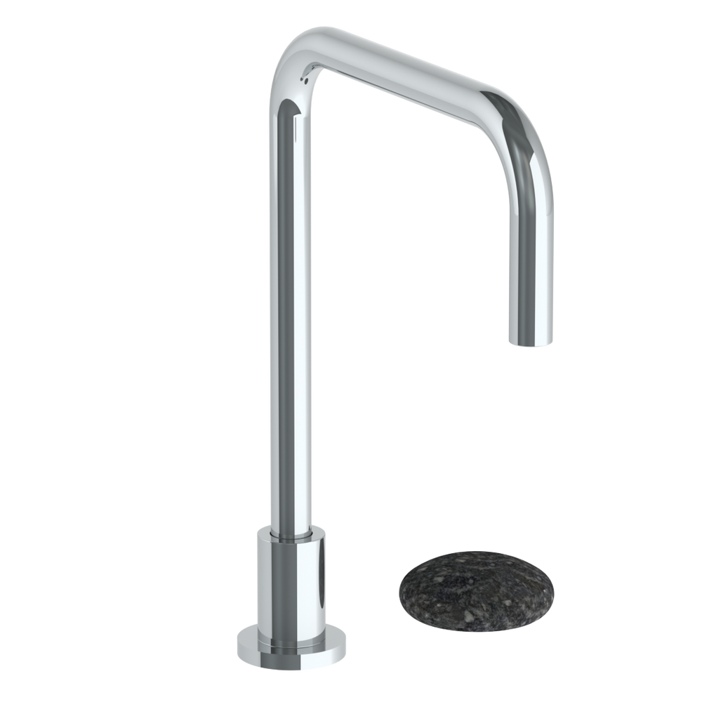 Deck Mounted 2 Hole Square Top Kitchen Faucet