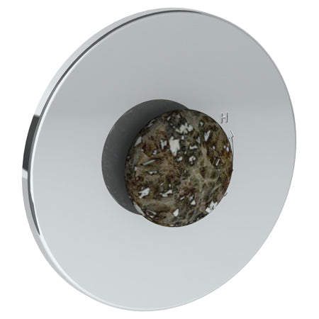 Wall Mounted Pressure Balance Shower Trim, 7" Dia.