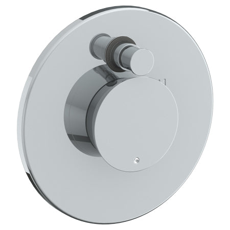 Wall Mounted Pressure Balance Shower Trim With Diverter, 7" Dia.