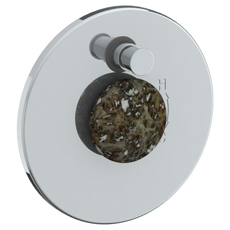 Wall Mounted Pressure Balance Shower Trim With Diverter, 7" Dia.