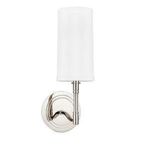 Hudson Valley - 361-PN - One Light Wall Sconce - Dillon - Polished Nickel