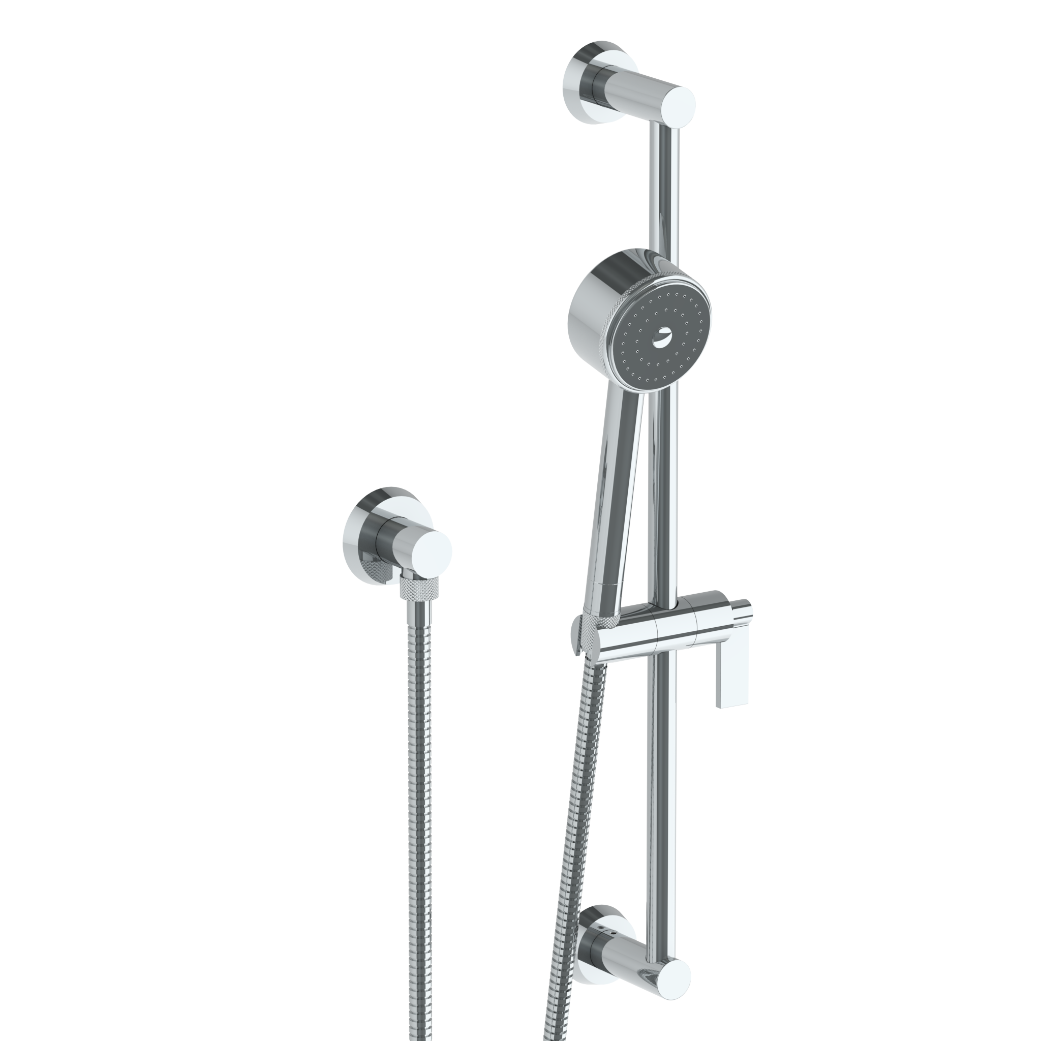 Positioning Bar Shower Kit With Volume Hand Shower And 69" Hose