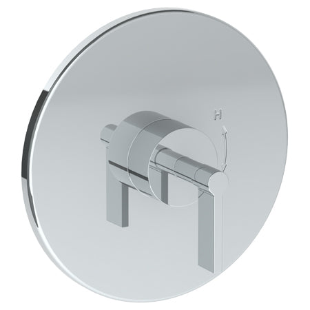 Wall Mounted Pressure Balance Shower Trim, 7" Dia.