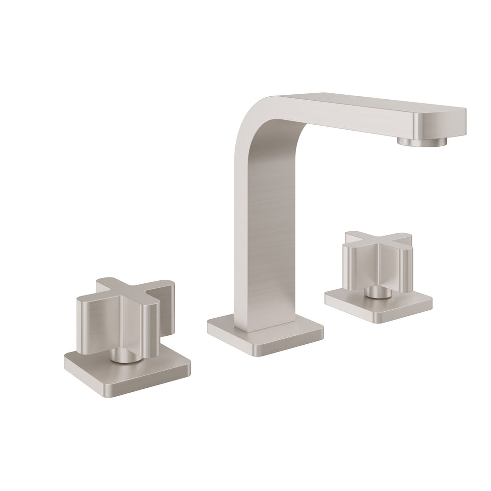 California Faucets - 3702X-SN - 8" Widespread Lavatory Faucet - Satin Nickel  - San Elijo