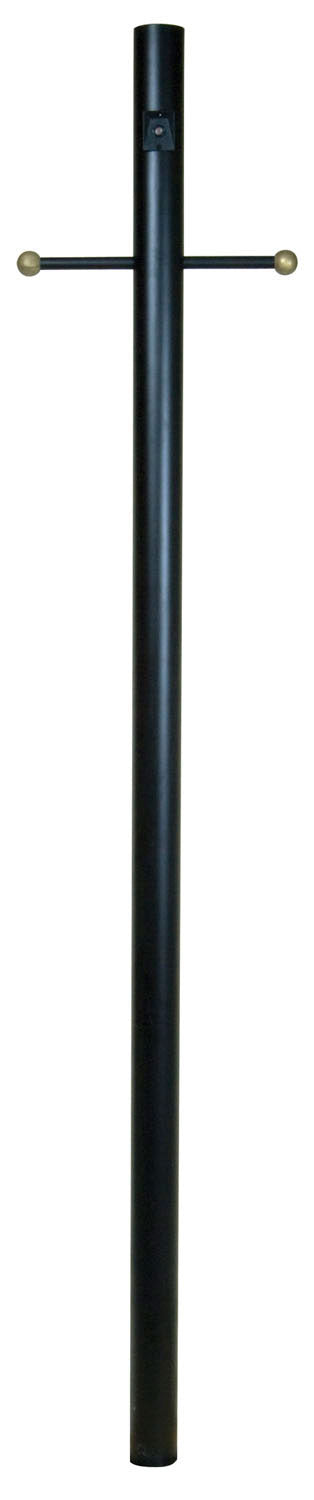 Craftmade - Z8792-TB - Smooth Direct Burial Post in Textured Black Finish - Smooth Direct Burial