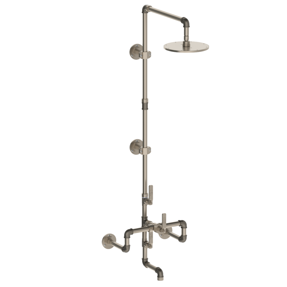 Wall Mounted Exposed Thermostatic Tub/ Shower Set