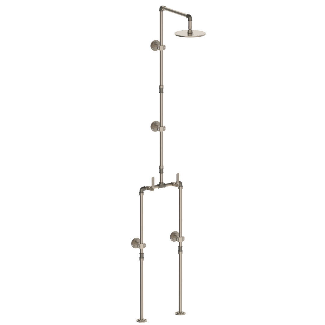 Floor Mounted Exposed Shower Set