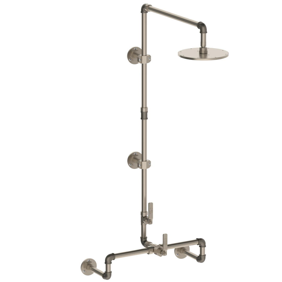 Wall Mounted Exposed Thermostatic Shower Set