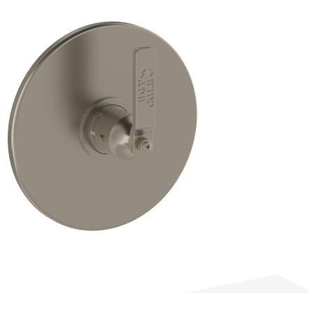 Wall mounted Thermostatic Shower Trim, 7 1/2" dia.