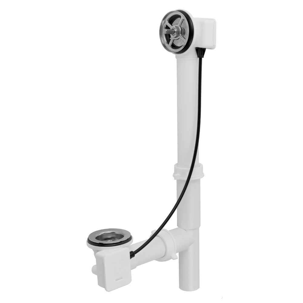 PVC Tubular Bath Waste and Overflow Subassembly (Geberit) - Maison&Co.