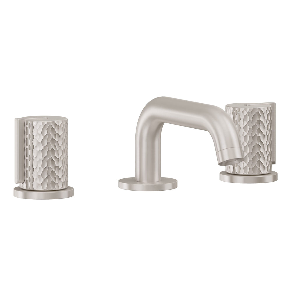 California Faucets - 3902HZB-SN - 8" Widespread Lavatory Faucet with ZeroDrain™ - Satin Nickel  - Jalama