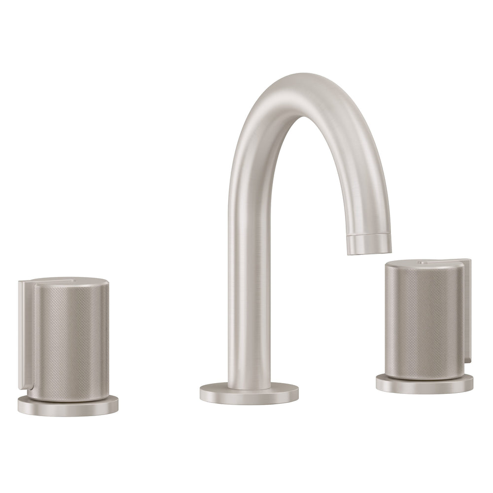 California Faucets - 3902MKZB-SN - 8" Widespread Lavatory Faucet with ZeroDrain™ - Satin Nickel  - Jalama