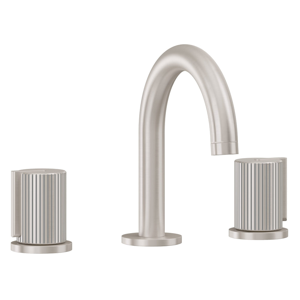 California Faucets - 3902MP-USS - 8" Widespread Lavatory Faucet - Ultra Stainless Steel (PVD) - Jalama