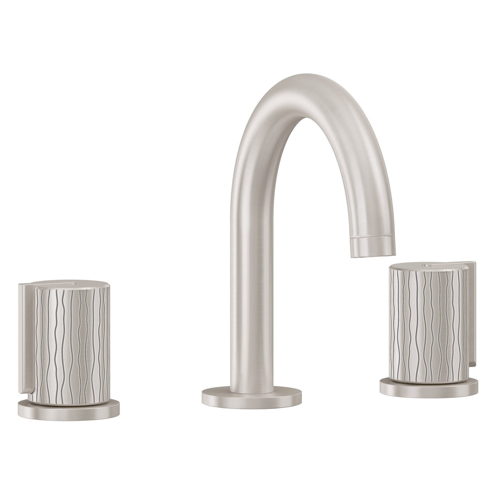 California Faucets - 3902MR-SN - 8" Widespread Lavatory Faucet - Satin Nickel  - Jalama