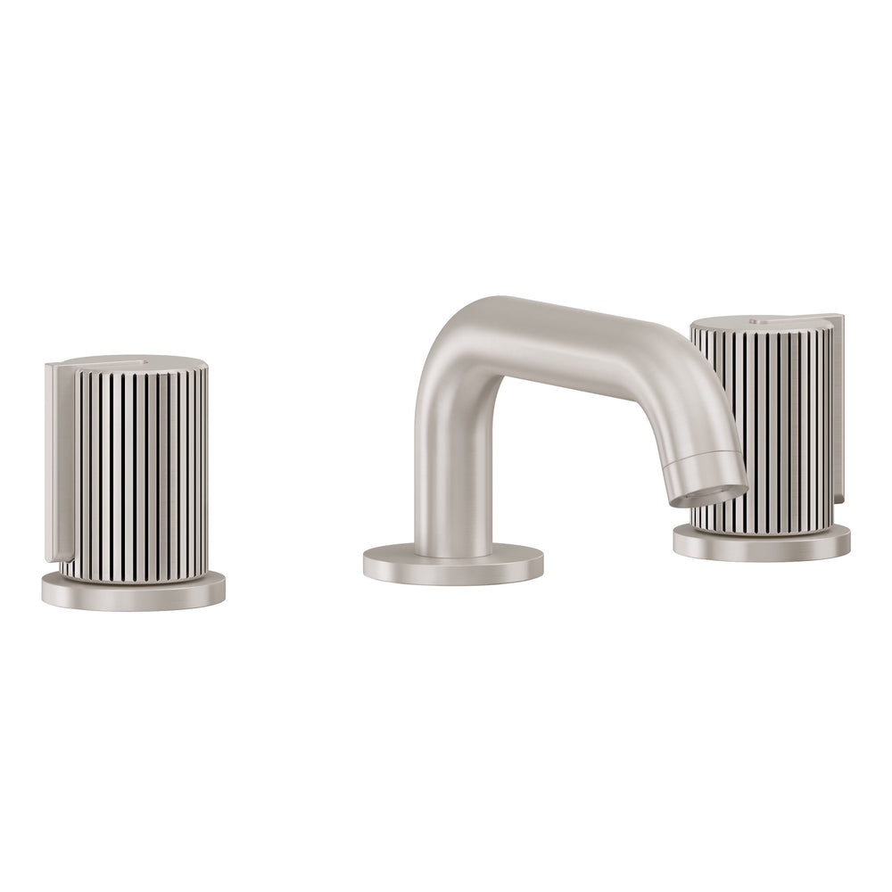 California Faucets - 3902PI-SN - 8" Widespread Lavatory Faucet - Satin Nickel  - Jalama