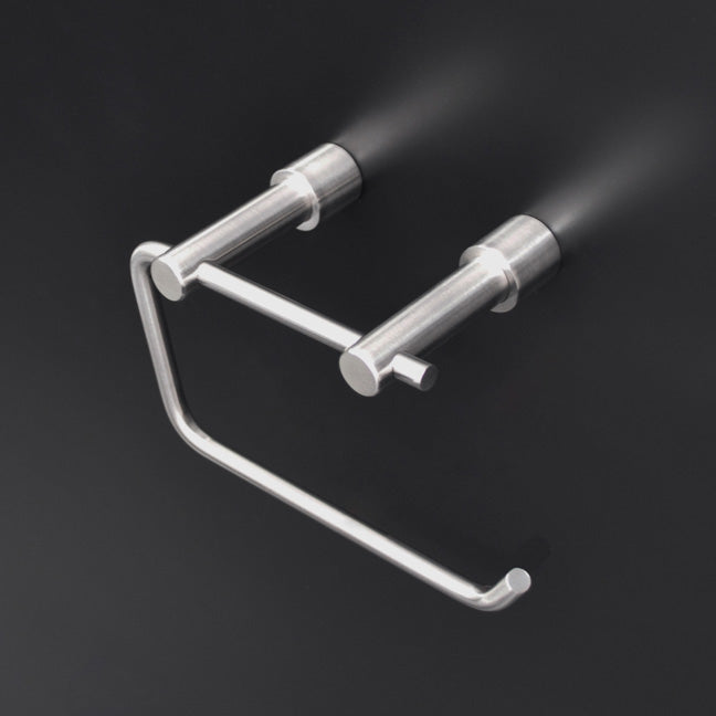 Wall-mount toilet paper holder made of stainless steel.W: 5 5/8”D: 2 7/8” H: 4” - Maison&Co.