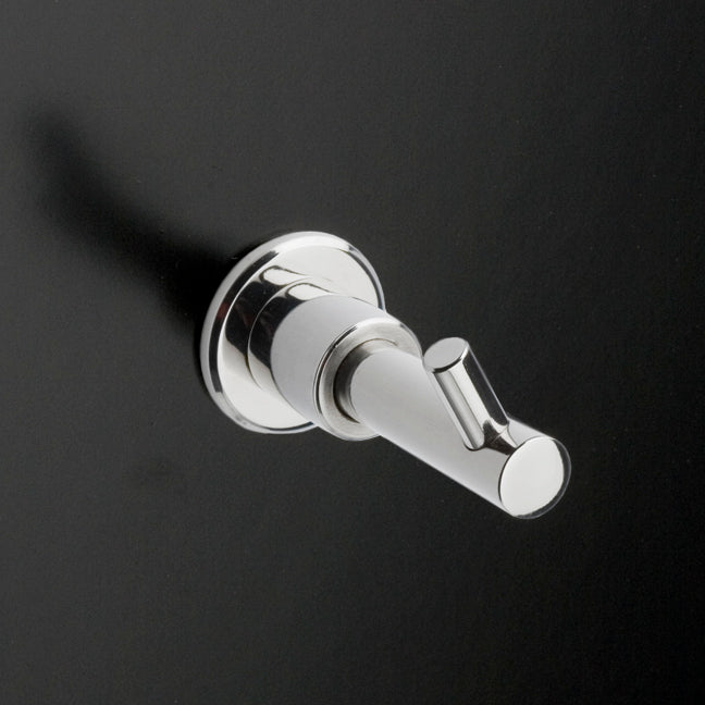 Wall-mount robe hook made of stainless steel.W: 1 3/8” D:5/8”H: 1 3/4” - Maison&Co.