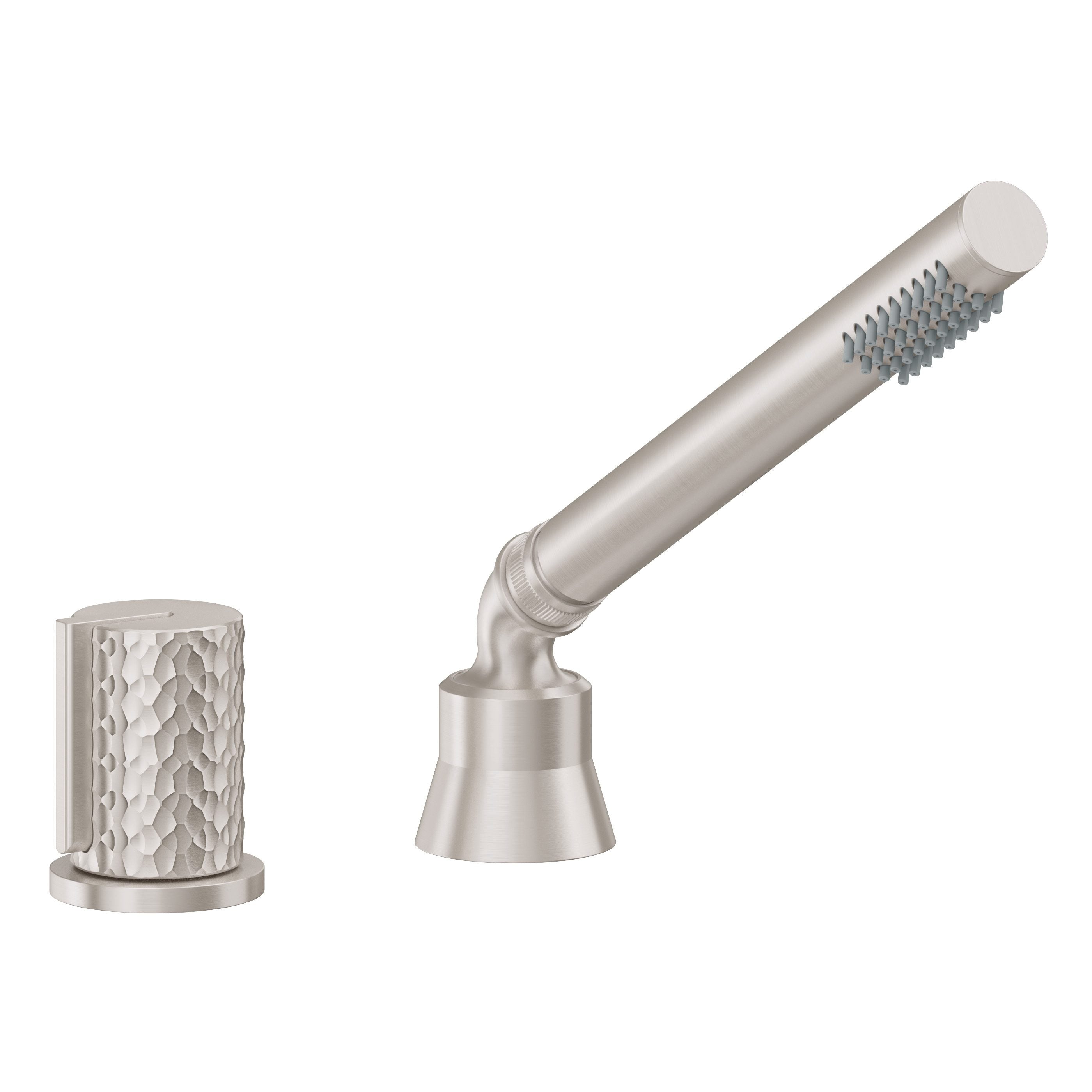 California Faucets - 39H.62.18-SN - Handshower & Diverter for Roman Tub - Satin Nickel  - Jalama