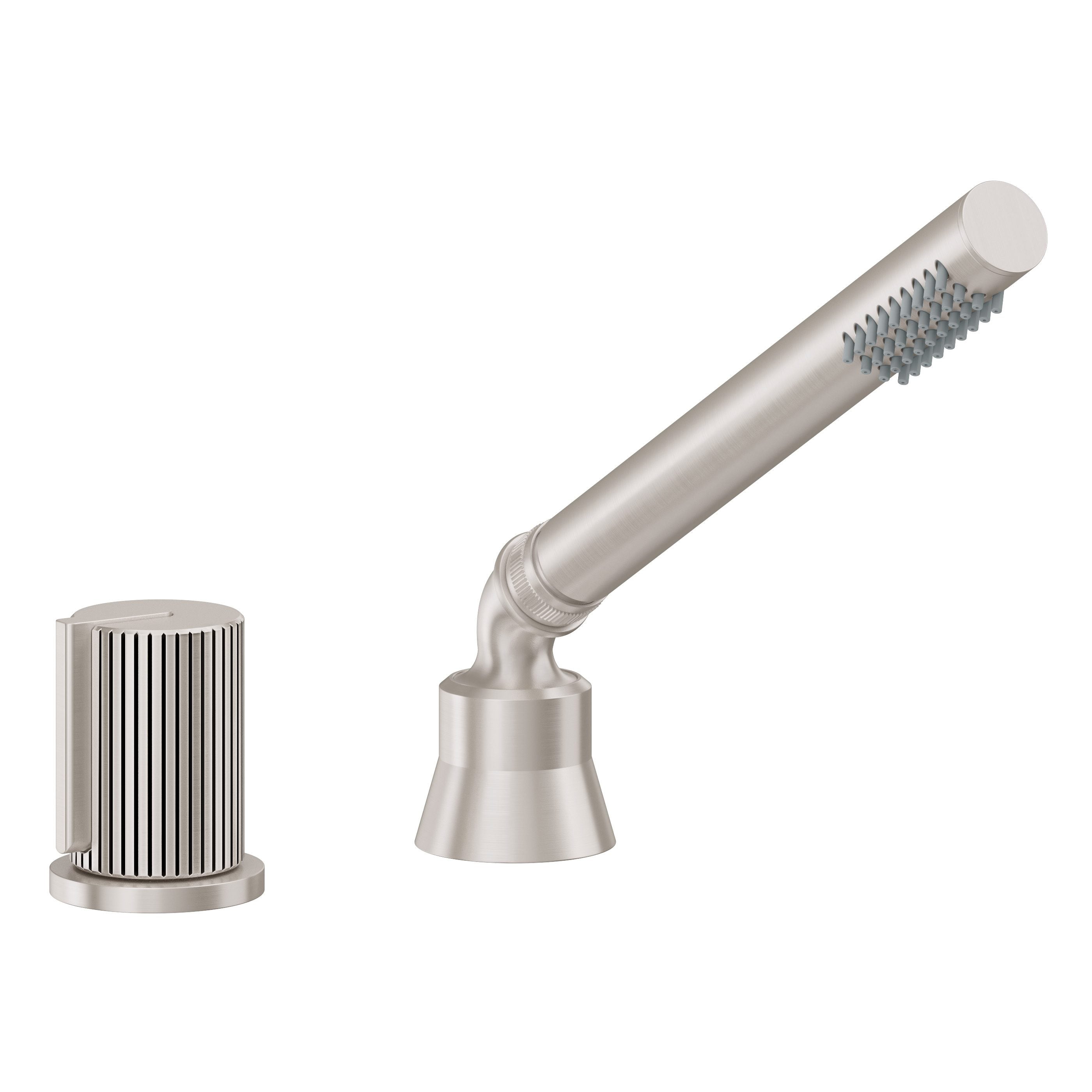 California Faucets - 39PI.62.18-SN - Handshower & Diverter for Roman Tub - Satin Nickel  - Jalama