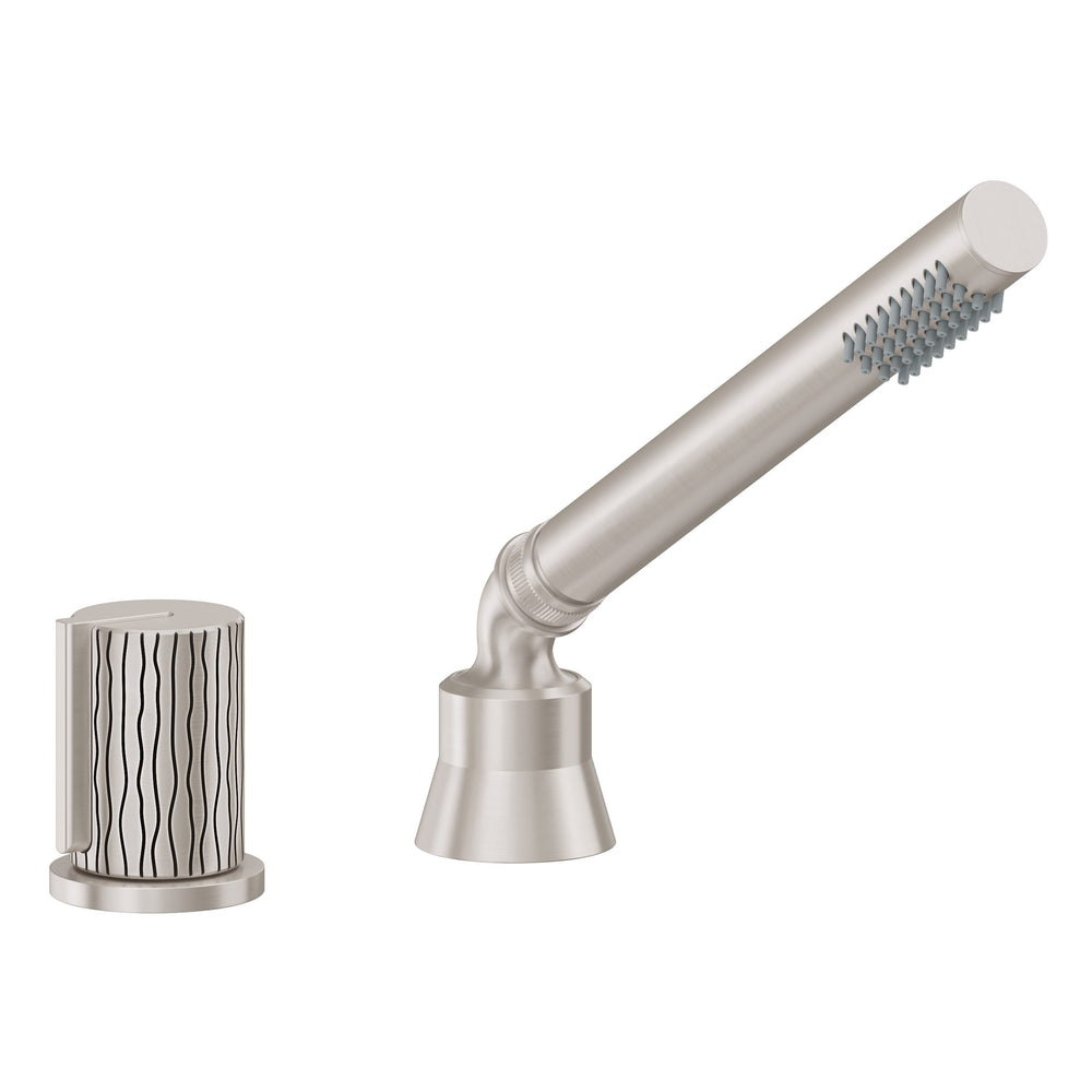 California Faucets - 39RI.62.18-SN - Handshower & Diverter for Roman Tub - Satin Nickel  - Jalama