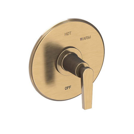 Balanced Pressure Shower Trim Plate With Handle. Less Showerhead, Arm And Flange. in Multiple Finishes