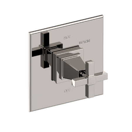 Balanced Pressure Shower Trim Plate With Handle. Less Showerhead, Arm And Flange. in Multiple Finishes