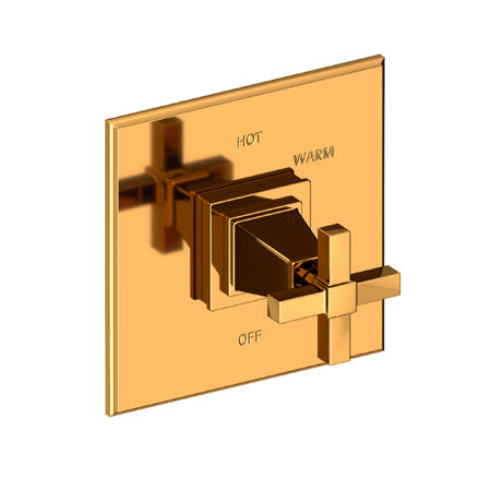 Balanced Pressure Shower Trim Plate With Handle. Less Showerhead, Arm And Flange. in Multiple Finishes