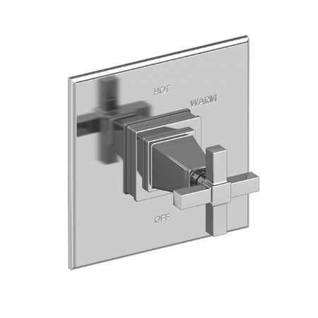 Balanced Pressure Shower Trim Plate With Handle. Less Showerhead, Arm And Flange. in Multiple Finishes