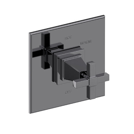 Balanced Pressure Shower Trim Plate With Handle. Less Showerhead, Arm And Flange. in Multiple Finishes