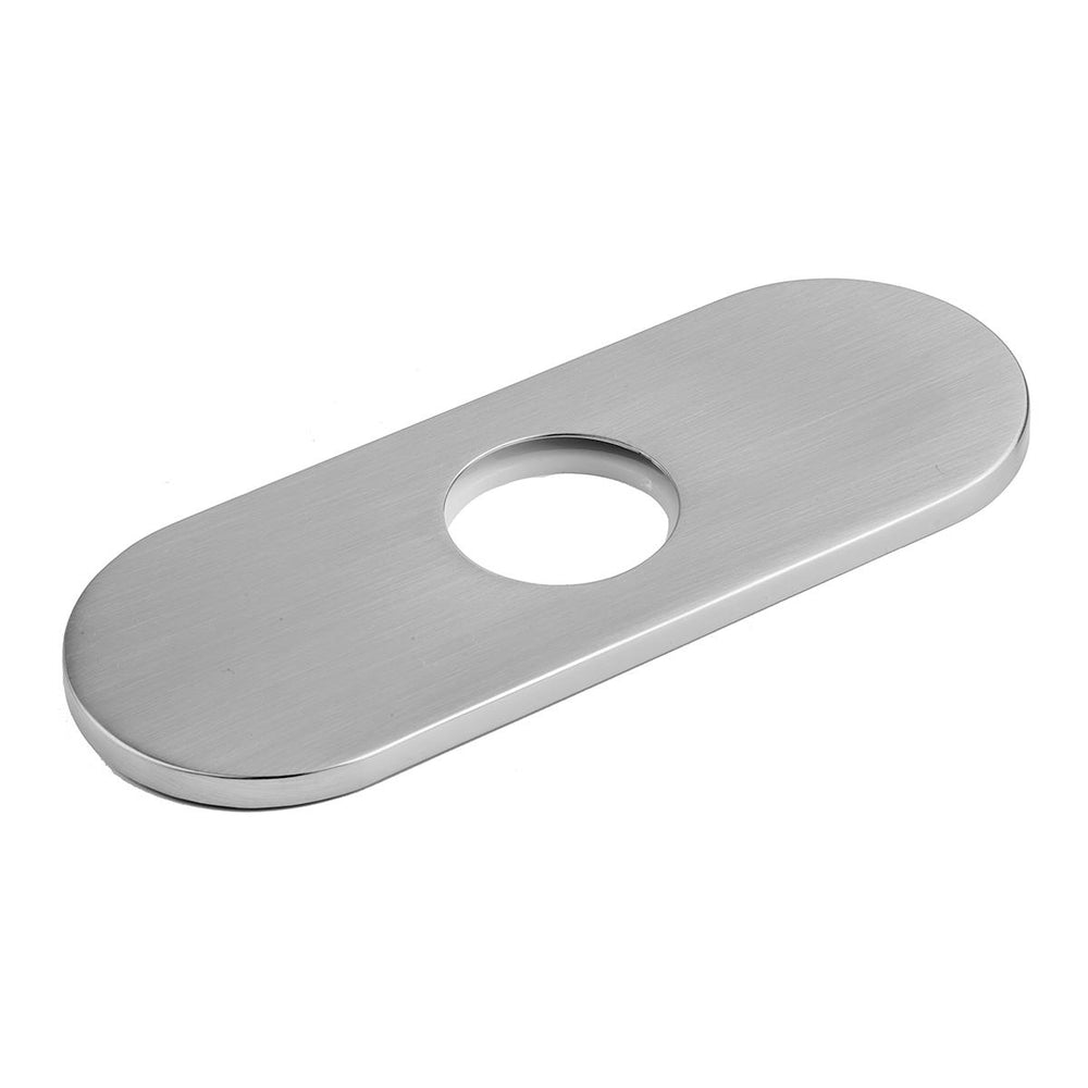 4" Cover Plate for Single Hole Faucets in Multiple Finishes