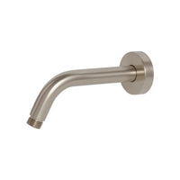 Wall-mount round shower arm with flange.D: 6” H: 2 1/4” - Maison&Co.