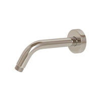 Wall-mount round shower arm with flange.D: 6” H: 2 1/4” - Maison&Co.