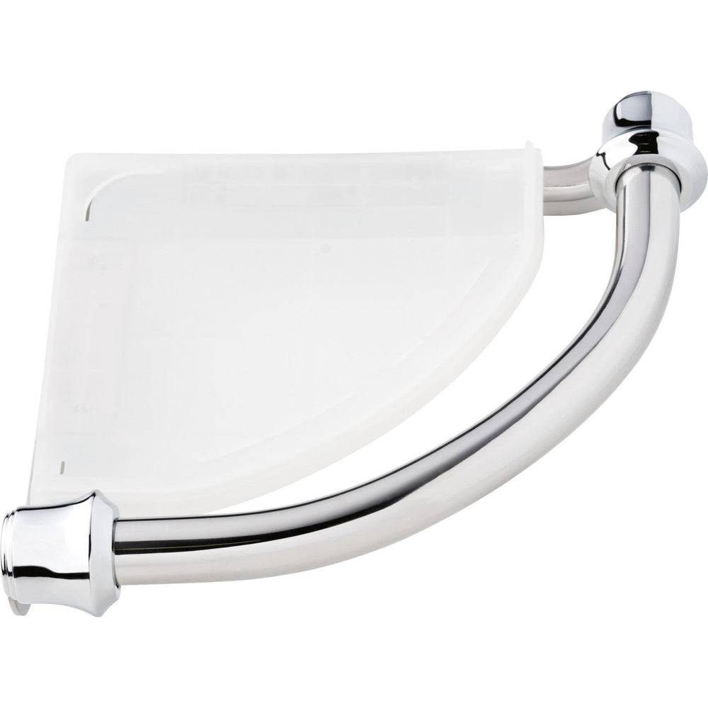 Delta BathSafety: Traditional Corner Shelf with Assist Bar