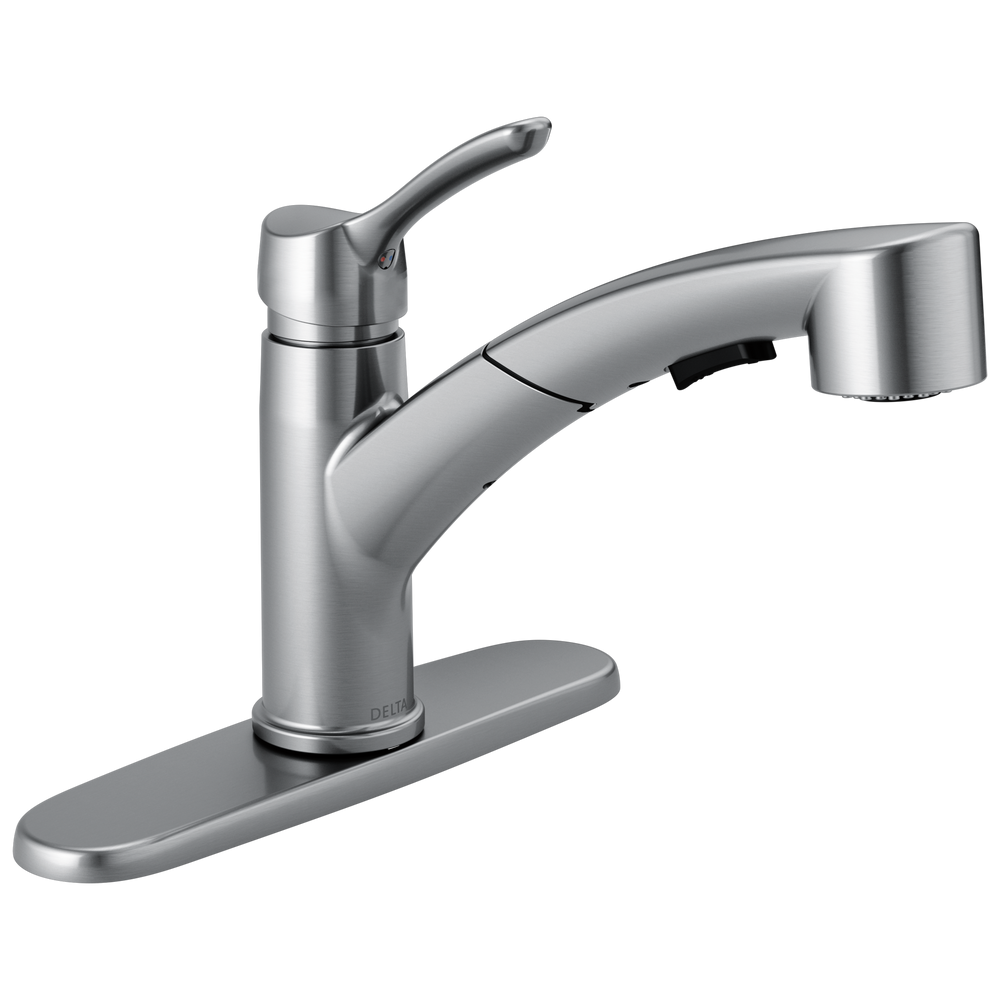 Delta Collins™: Single Handle Pull-Out Kitchen Faucet