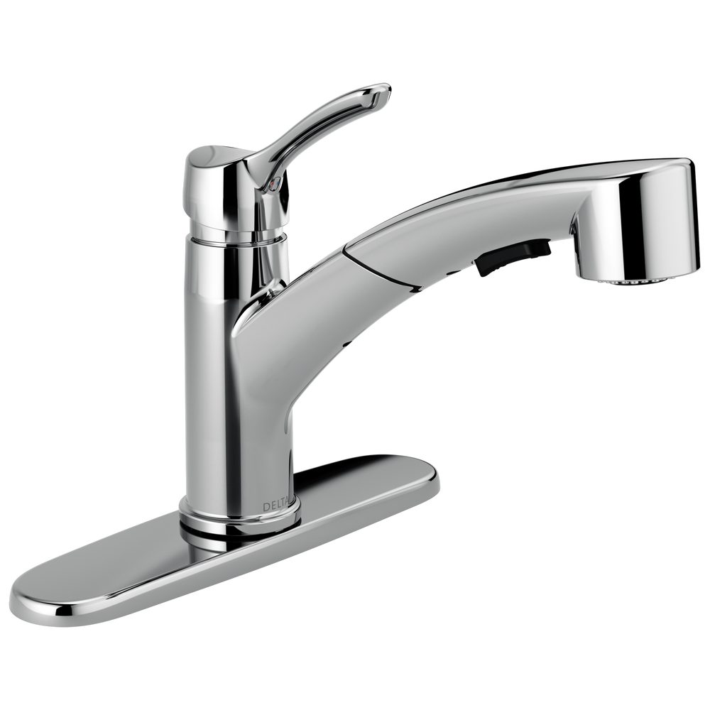 Delta Collins™: Single Handle Pull-Out Kitchen Faucet