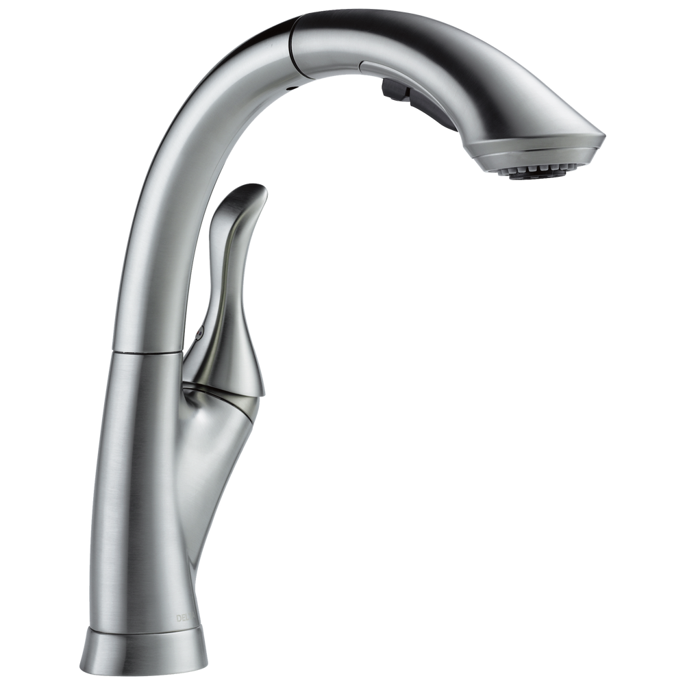 Delta Linden™: Single Handle Pull-Out Kitchen Faucet