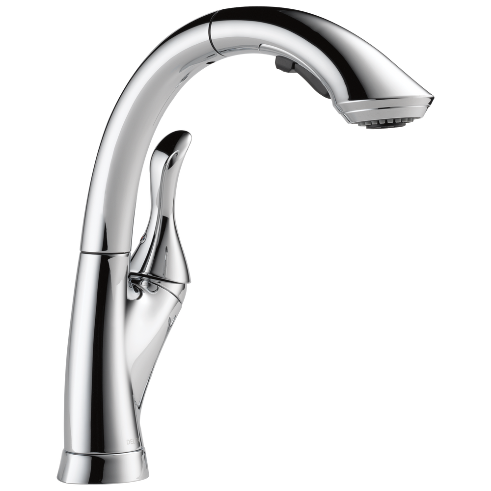 Delta Linden™: Single Handle Pull-Out Kitchen Faucet